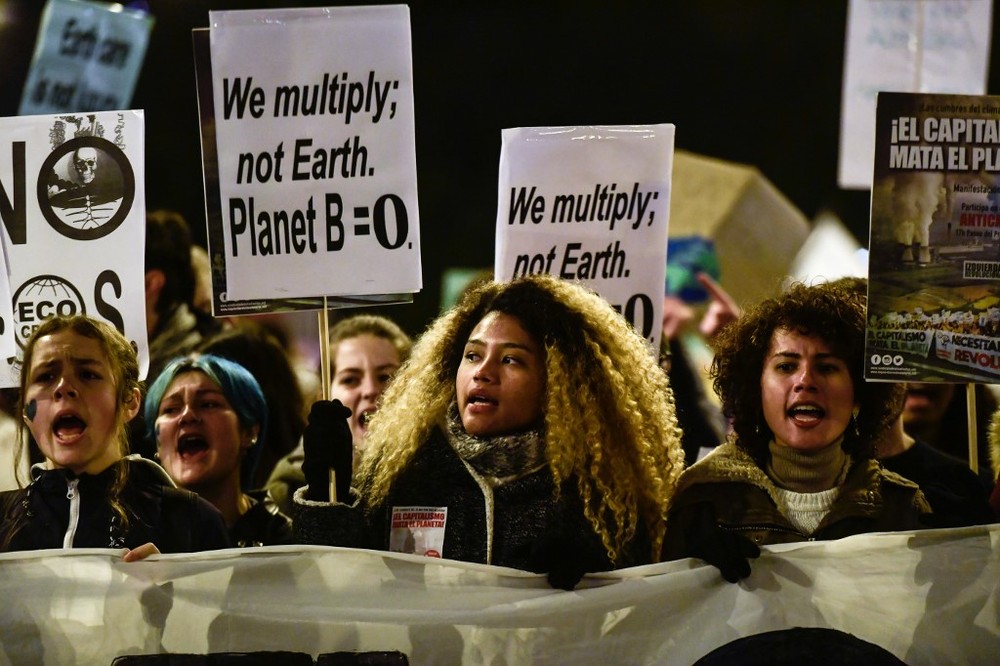 Protesto Espanha