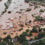 Santa Luzia, na Grande BH, ficou alagada após chuva de sexta-feira