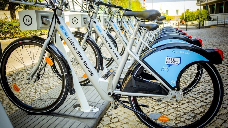 Bicicleta em Lisboa, Portugal!